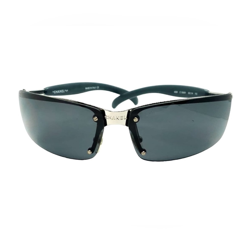 NFS Pre-Owned Vintage CHANEL Rimless Sunglasses